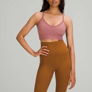 Lululemon Ebb to Street Bra *Light Support, C/D Cup 6 Spiced Chai? W2BRJS